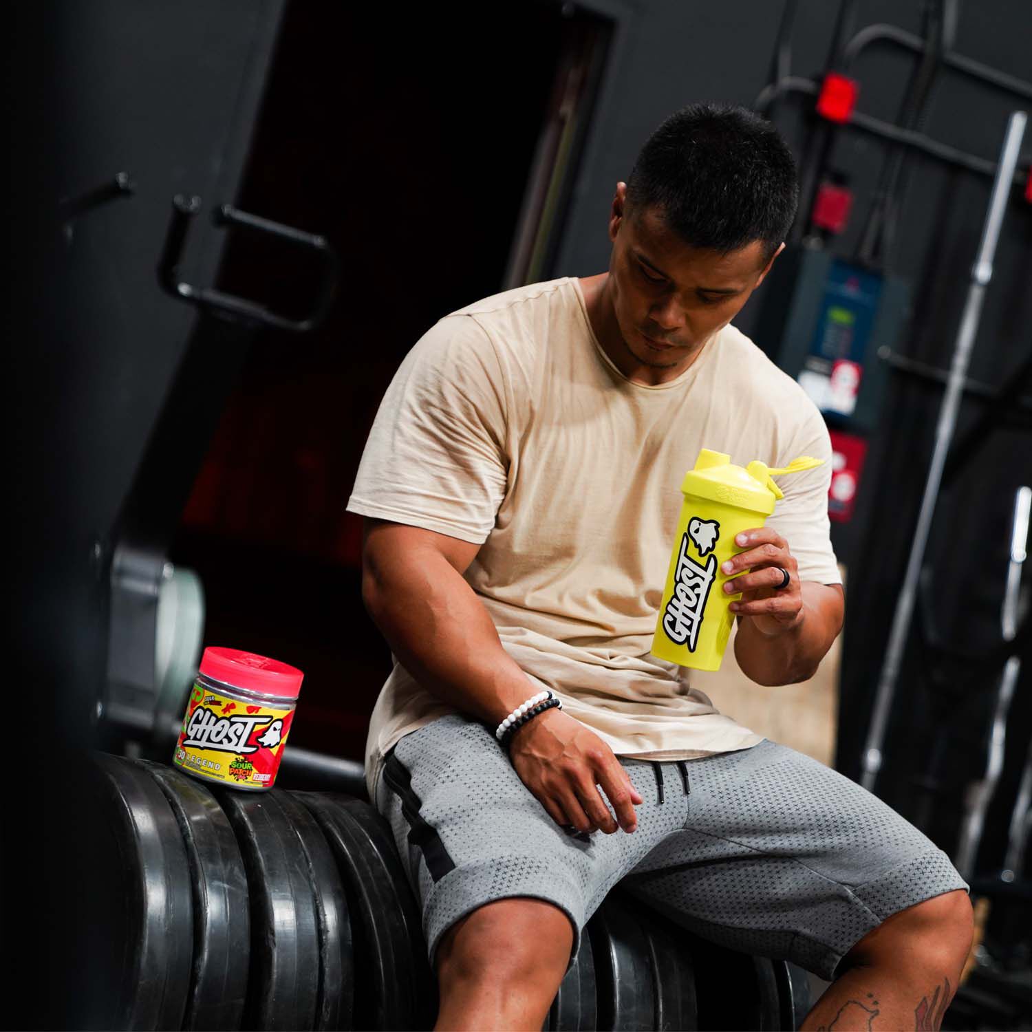 527951 GHOST® Get GHOST Pre Workout Sour Patch Kids Redberry, a sugar